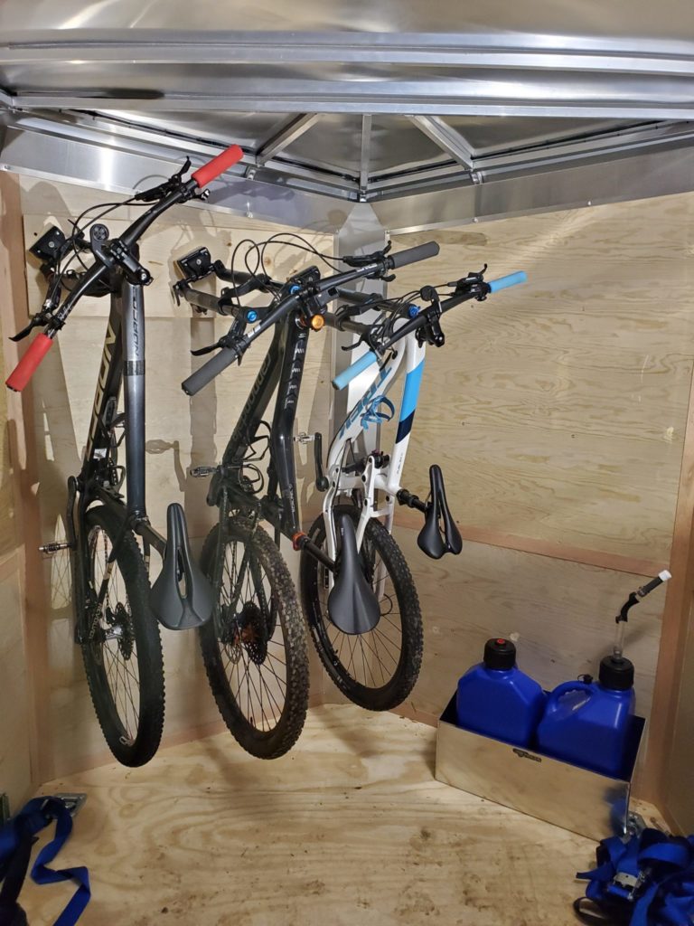 trailer bike rack mount