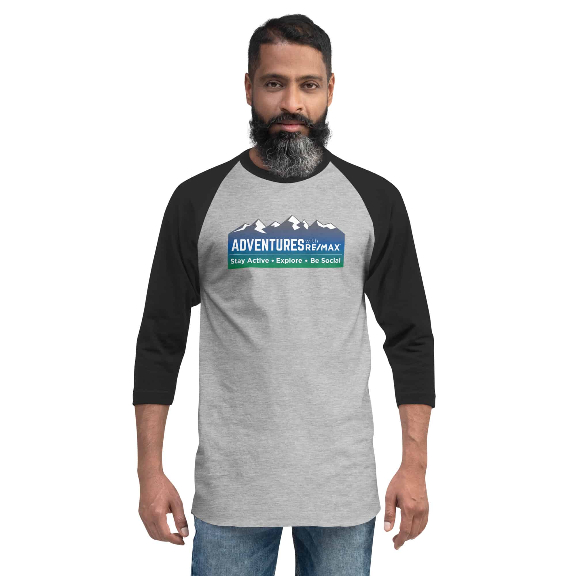 Hunter Valley Adventures — 3/4 sleeve raglan shirt